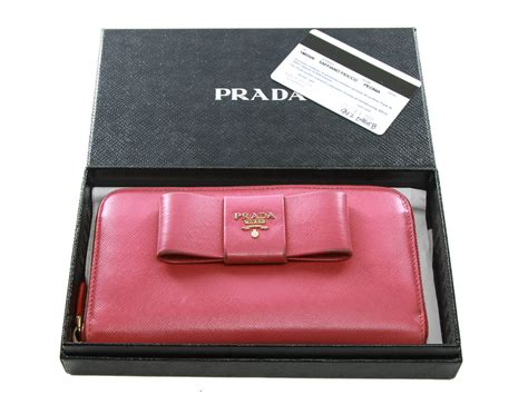 pink prada wallet used|prada wallet pink ribbon.